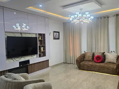 4 Bedroom Fully Furnished and Serviced Terrace Duplex with 1 RM B Q — Maitama District, Abuja