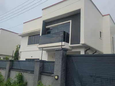Nicely Built 4 Bedroom Detached Duplex with Attached BQ — Off Emmanuel Mbaka Bolivia, Airport Road, Lugbe District, Abuja