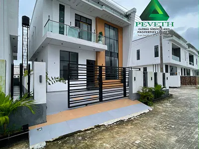 Luxury 5 Bedroom Fully Detached Duplex with BQ, Swimming Pool — Ajah, Lagos