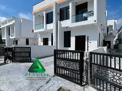 4 Bedroom Semi-Detached Duplex with BQ — Ikota, Lekki, Lagos