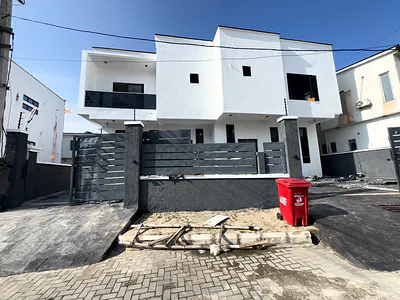 Modern & Lovely 4 Bedroom Semi-Detached Duplex with BQ — Lekki, Lagos