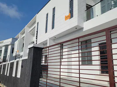 Newly Built Standard 3 Bedroom Terraced Duplex — Blenco Sangotedo Ajah Lagos, Ajah, Lagos
