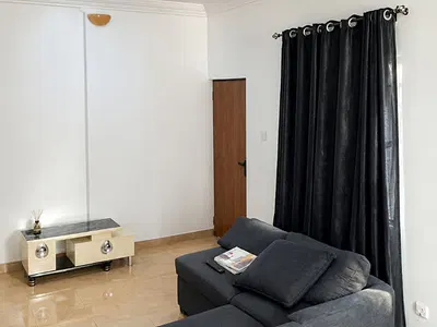 Spacious Studio Masters Bedroom with an Open Plan Kitchen. — Lekki, Lagos
