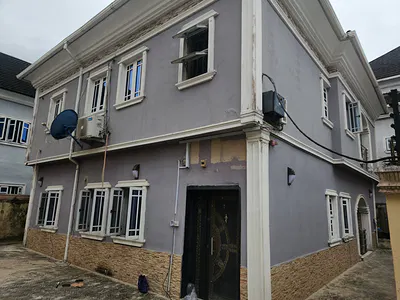 2 Bedroom Ground Floor Apartment with Rooms En-Suite — Ajah, Lagos
