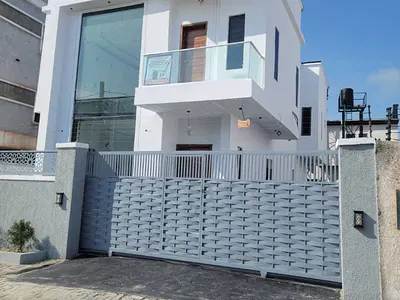 Standard 4 Bedroom Fully Detached Duplex with BQ and Swimming Pool — Blenco Sangotedo Ajah Lagos, Ajah, Lagos