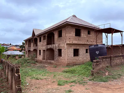Block of 6 Apartments — Close to Health Centre, Elebu, Ibadan, Oyo