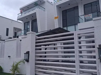 New 5 Bedrooms Detached Duplex with BQ and Swimming Pool — Behind Blenco, Sangotedo, Ajah, Lagos