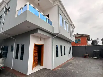 4 Bedroom Semi Detached Duplex Plus BQ in a Prime Location — Agege, Lagos