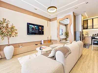 1 Bedroom Furnished Apartment with PS5, Pool & Gym — Lekki, Lagos