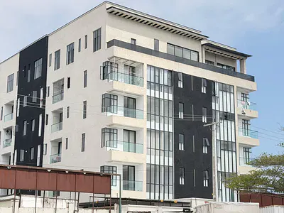 Contemporary 2 Bedroom Apartment with Elevator, Luxury Features, Pool — Lekki, Lagos