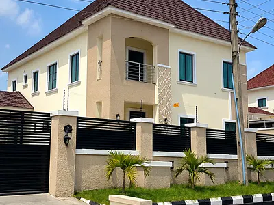 A Standard 4 Bedroom Detached Duplex with Studio Apartments — By Godab Estate, Life Camp, Abuja
