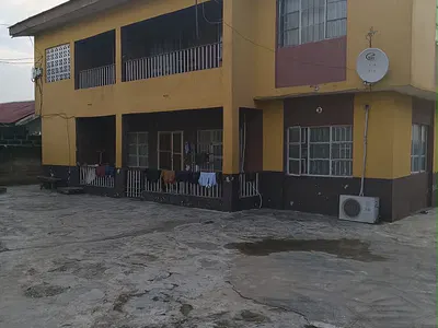 4 Bedroom (Upstairs) 2 Mini Flat (Down) — Iyana Ekoro, Meiran, Off Abule Egba, Abule Egba, Agege, Lagos