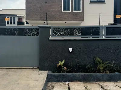 Brand New 4 Bedroom Detached Duplex with BQ — Awuse Estate, Opebi, Ikeja, Lagos