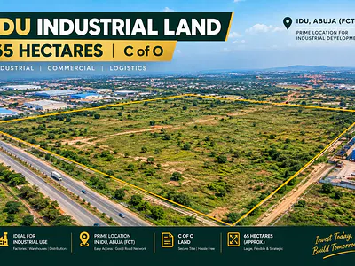 65ha Industrial Land — Idu Industrial, Abuja