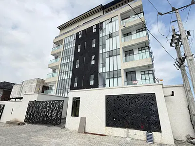 Nicely Built 3 Bedroom Serviced Apartment + BQ, Pool, Elevator — Lekki, Lagos
