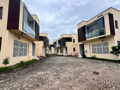 Well Built 4 Bedroom Terraced Duplex with BQ — Ajah, Lagos