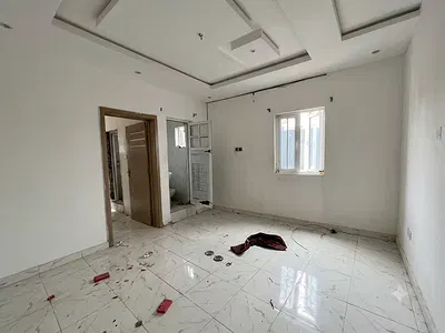 Mini Flat with Pop Ceiling and Parking Space — Off Pedro Road, Shomolu, Lagos