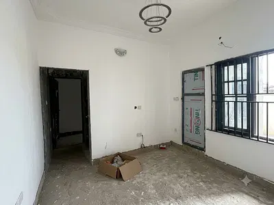 A Newly Built Spacious Mini Flat with 2 Toilets and Chandelier — Off Oguntolu Street, Shomolu, Lagos