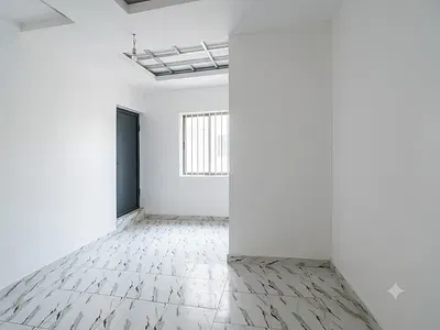 A Relatively Newly Built Spacious Mini Flat Upstairs — Off Market Street, Shomolu, Lagos