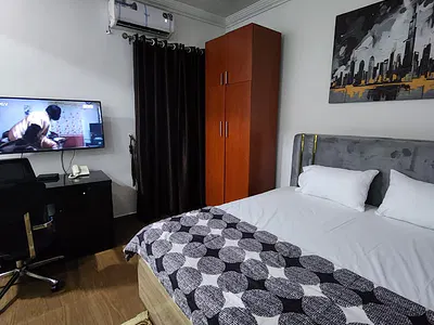 Exclusive Studio Apartment — Plot 809–810, Dahiru Musdafa Boulevard, Wuye, Abuja
