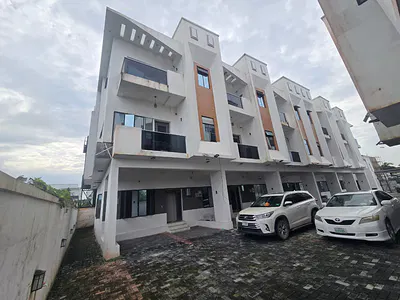 4 Bedroom Terraced Duplex with BQ and Pool — Ajah, Lagos