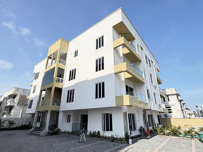 3 Bedroom Apartment with Boys' Quarters — Elegantly Finished 3bedroom Apartment in a Fully Residential Neighborh, Lekki Phase 1, Lekki, Lagos