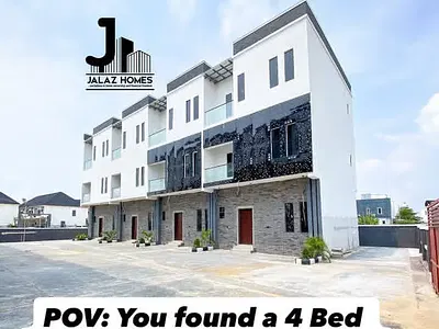 4 Bedroom Terraced Duplex — Orchid, Lekki, Lagos