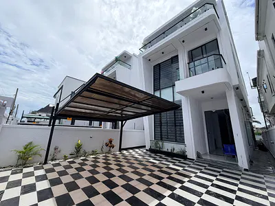 Fantastic 5 Bedroom Detached Duplex with BQ — Sangotedo, Ajah, Lagos