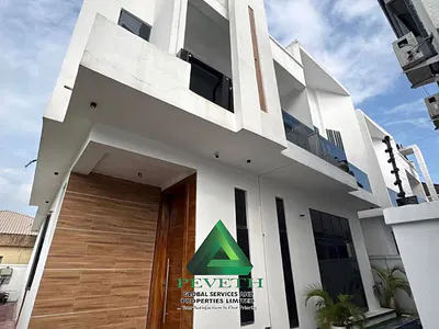 5 Bedroom Fully Detached Duplex + BQ, Swimming Pool — Chevron, Lekki, Lagos