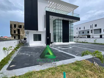 Contemporary 7 Bedroom Fully Detached Duplex + BQ, Gym, Cinema, Pool — Ikate, Lekki, Lagos