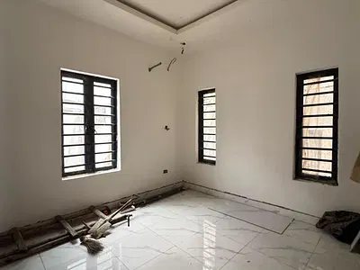 Newly Built 4 Bedroom Semi Detached Duplex with a Room BQ — Surulere, Lagos