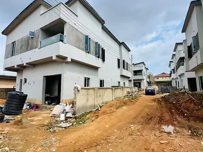 Newly Built 4 Bedroom Semi Detached Duplex with BQ — Ojodu Berger, Ojodu, Lagos