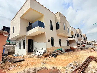 Newly Built 4 Bedroom Fully Detached Duplex with BQ — Adeniyi Jones, Ikeja, Lagos