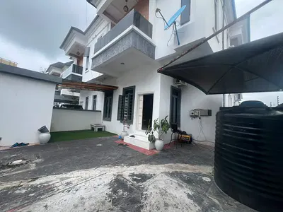 Unfurnished 4 Bedroom Semi Detached Duplex and BQ — Orchid, Lekki, Lagos