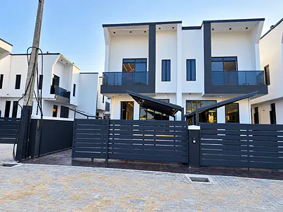 Charming 4 Bedroom Semi Detached Duplex with Boys Quarter — Royal Pine Estate, Lekki, Lagos