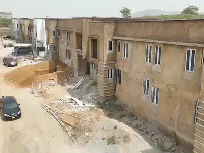 3-Bedroom Terraced Duplex Carcas with BQ — Military Pension, Fo1, Kubwa Abuja, Kubwa, Abuja