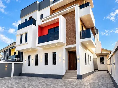 Fully Automated 5 Bedroom Detached Duplex with Cinema, Pool & BQ — Magodo, Lagos