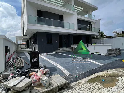 Luxury 5 Bedroom Semi-Detached Duplex + BQ, Pool, Gym, Cinema — Ikate, Lekki, Lagos
