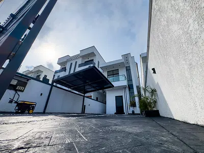 5 Bedroom Fully Detached with Swimming Pool and BQ — Abraham Adesanya, Ajah, Lagos