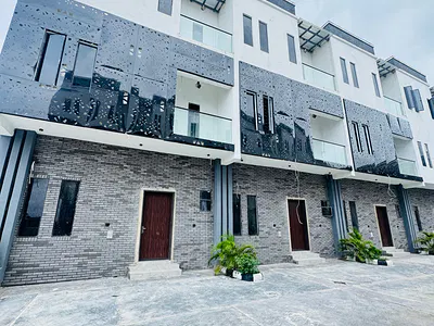 Brand New Spacious 4-Bedroom Terraced Duplex Available — Lekki, Lagos