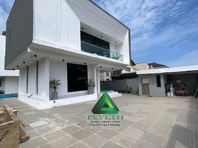 Contemporary 5 Bedroom Fully Detached Duplex + 2BQ, Cinema, Pool, Gym — VGC, Lekki, Lagos