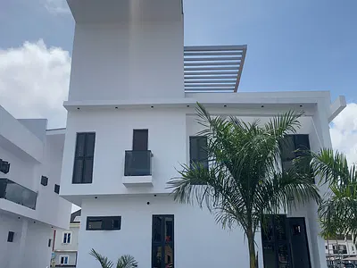 Amazing 5 Bedroom Duplex with a BQ and a Cinema — Ajah, Lagos