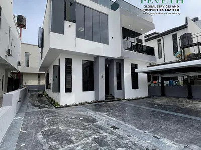 Luxury 5 Bedroom Fully Detached Duplex + BQ, Swimming Pool — Ikota, Lekki, Lagos
