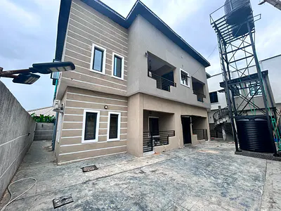 Nice 2 Bedroom Flat in an Estate — Opic Estate Lagos, Opic, Isheri North, Lagos
