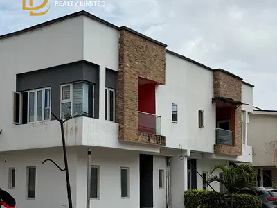 Brand New 4-Bedroom Semi Detached House with BQ, Pool — Lekki, Lagos