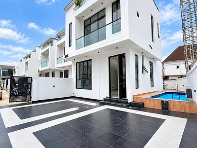 5 Bedroom Semi-Detached Duplex with BQ — Lekki, Lagos