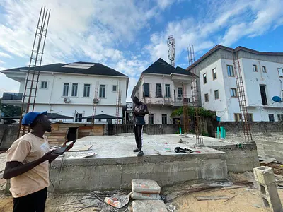 4bedroom Terrace Triplex with a Study — Lekki, Lagos
