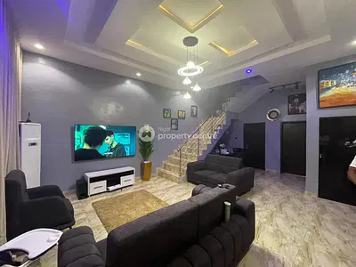 Self Compound 4 Bedroom Duplex with BQ — Thomas Estate, Ajah, Lagos