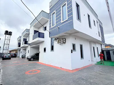 Newly Built Furnished 4 Bedroom Terrace Duplex — Ikeja, Lagos
