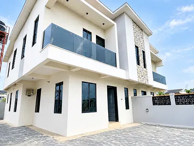 Newly Built 4-Bedroom Semi-Detached Duplex with a BQ — Ogudu, Lagos